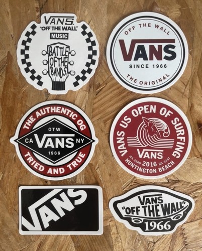 Set adesivi vans stickers - adesivi,